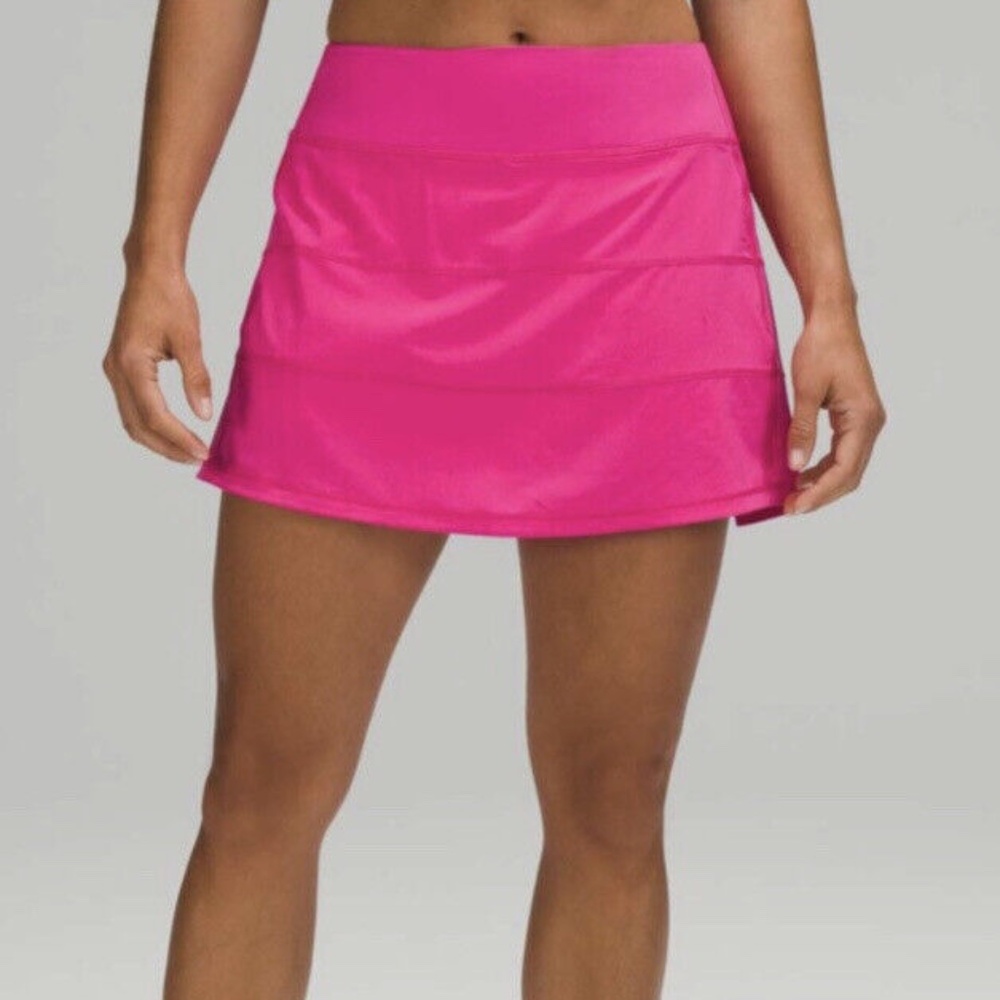 LULULEMON SONIC PINK Pace Rival Skirt
